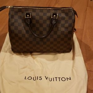 Louis Vuitton Speedy 30, in Damier Ebene